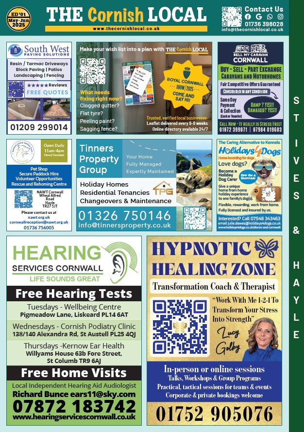 St Ive Hayle Issue 1 May Jun 2025 Pg 1