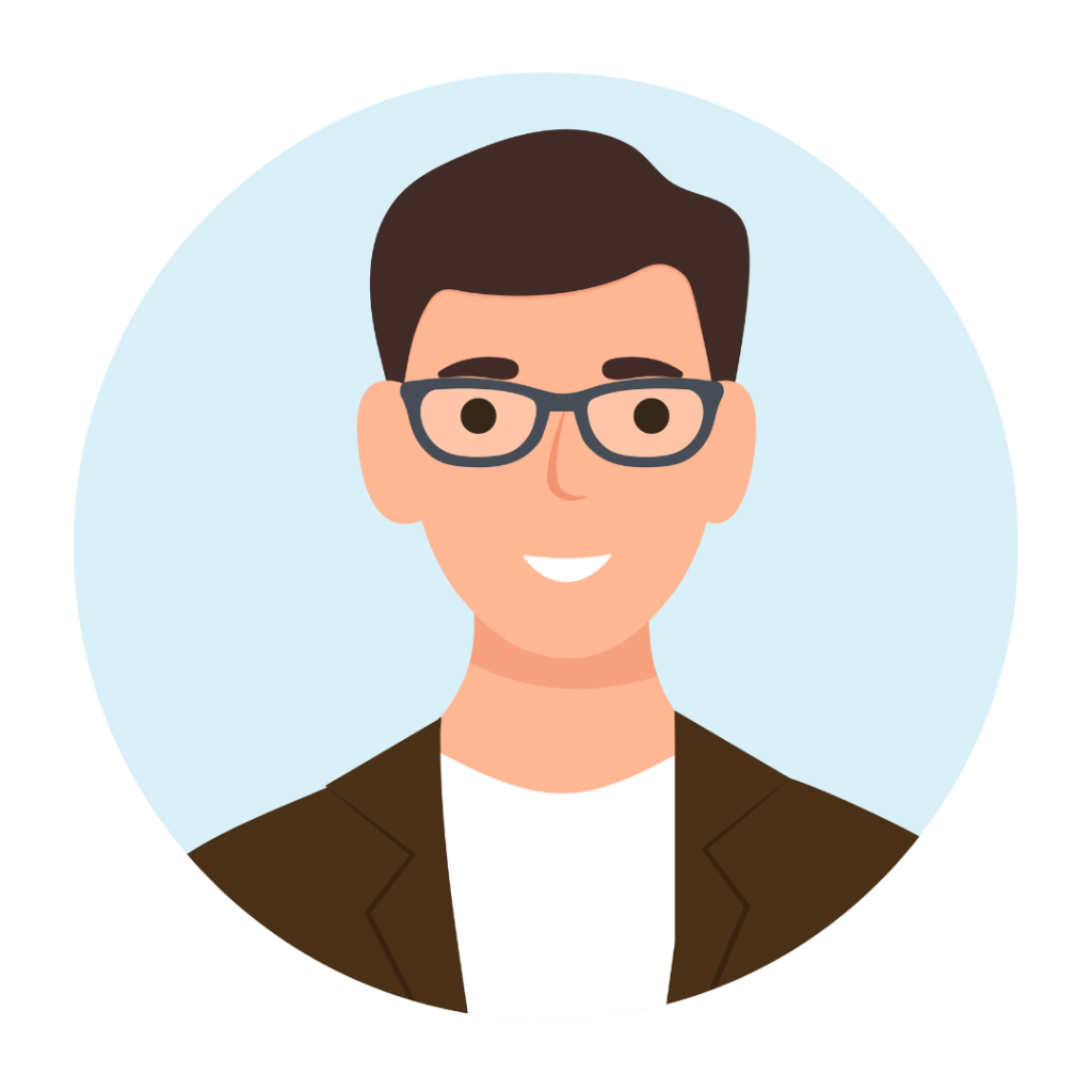 blank man headshot